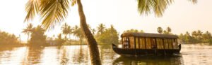 Kerala - converted rice barge