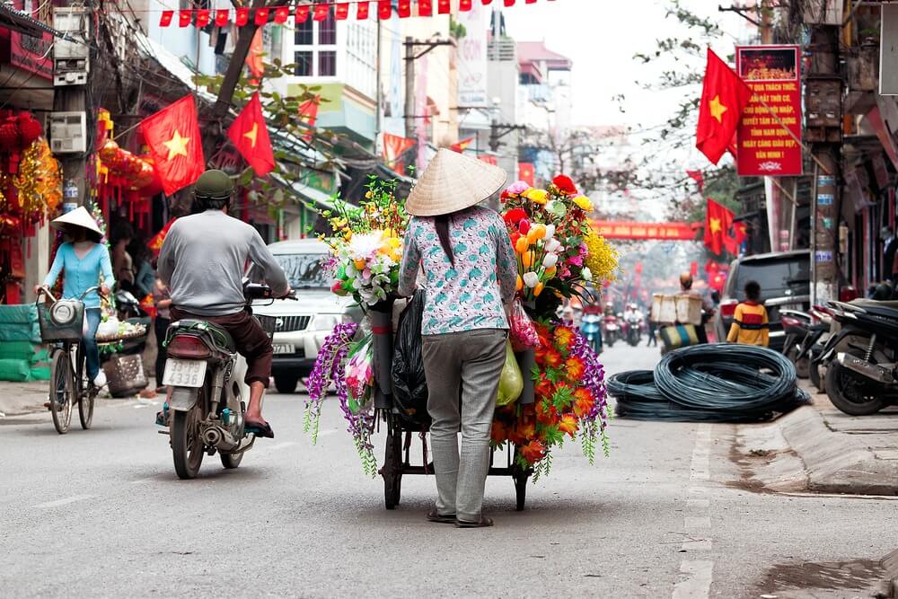 Hanoi street vendors