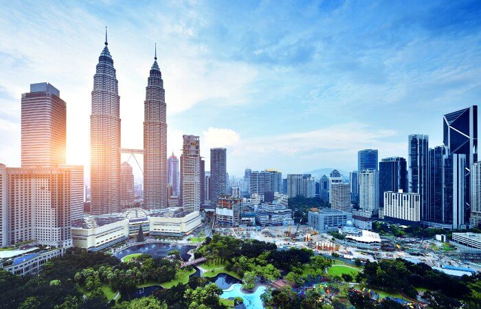 Kuala Lumpur cityscape - Malaysia and Borneo family holidays overview