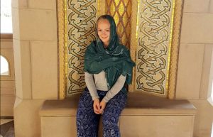 Oman family holidays - visiting Sultan Qaboos Grand Mosque