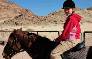 Horse riding in Namibia - Namibia family holidays