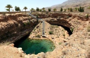 Family holidays to Oman - Bimmah Sink Hole