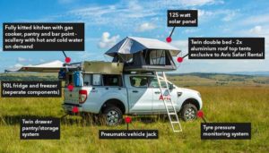 where to stay in Namibia - camping vehicle