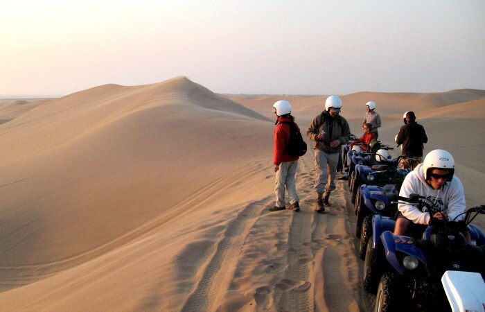 Places to visit in Namibia - quad biking in the dunes near Swakopmund