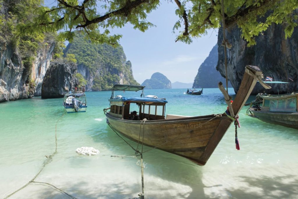 Family holidays in Thailand, kids love the beach and longboats, as well as temples and the food