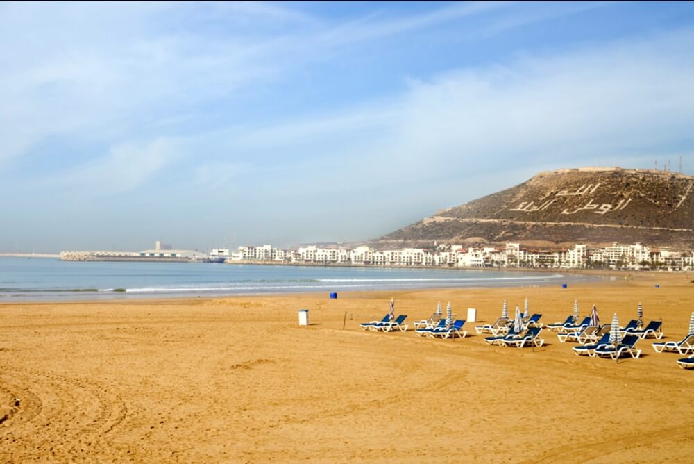Beach at Agadir