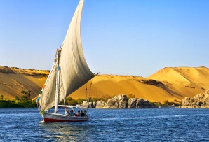 Egypt family itineraries - Felucca on Nile