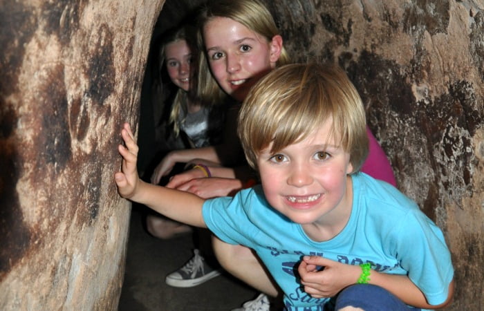 Cu Chi Tunnels - Vietnam with the kids