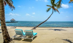 Guatemala family holidays - twin with a gorgeous Belize beach