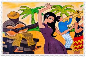 Cuban dancer - cha cha cha - Post cards from Cuba blog
