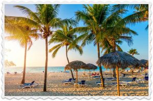 Cuba postcard - Varadero beach
