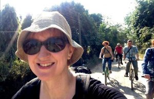 Kelly on a cycling tour - Nepal photo diary