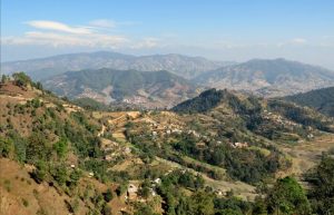 Nepal photo blog - view of Panauti to Sanga walk