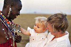 Holidays with grandparents in the Masai Mara