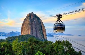 Rio's Sugarloaf cable car - Brazil with kids holiday