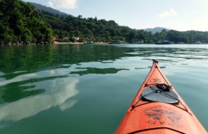 Kayaking on Emerald coast - Brazil with children - family holiday itinerary