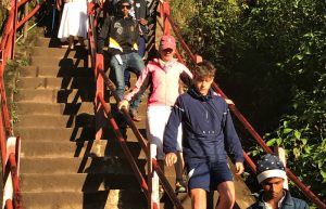 Step steps at Sigiriya