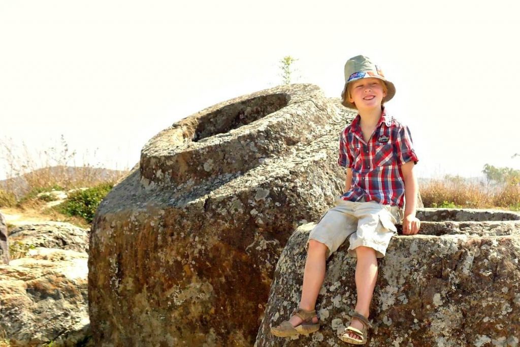 Laos family holidays masthead photo - Plain of Jars Laos