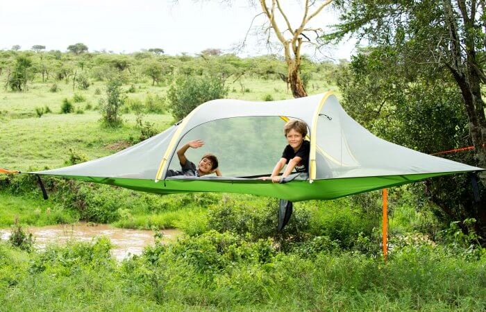 Fly camping on Kenya with children itinerary
