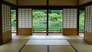 Where to stay in Japan - traditional Japanese room with Tatami mats