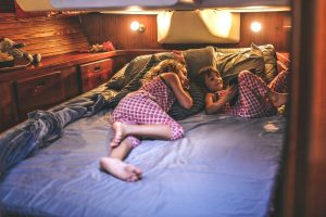 Kids holidays Abroad - fun places for kids to sleep - on board a boat