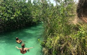 Float through Sian Ka’an Biosphere on a Mexico with children itinerary