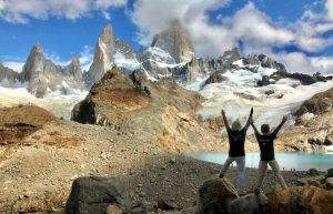 Mother and son hiking in Los Glaciares National Park, Argentina reviews