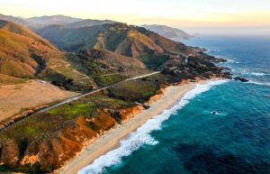 Coastal road in California - Big Sure - best family road trips