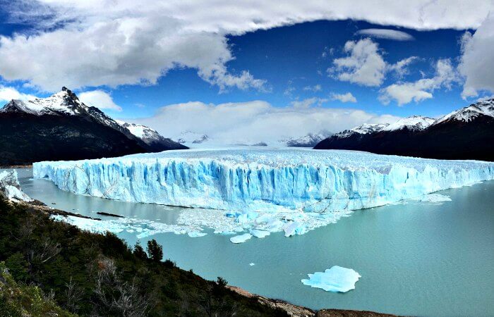 View of Perito Moreno Glacier - Patagonia with kids itinerary