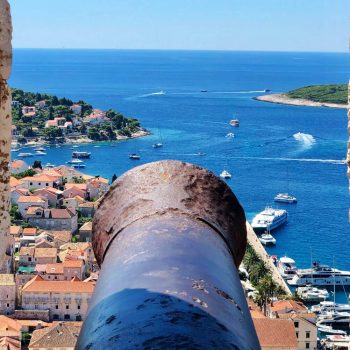 Croatia family holidays - view of Hvar from old city