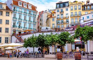 Lisbon cafe culture, Portugal family holiday
