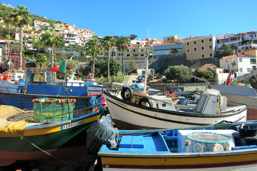 Madeira family holidays picture gallery - boats and village