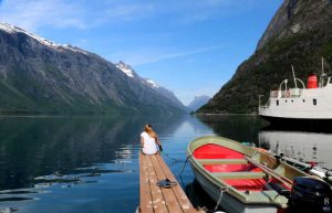 Norway family adventure holidays - fjord scene
