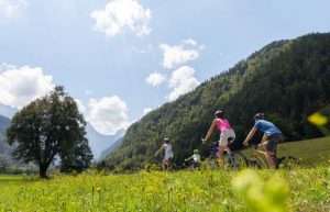 Family adventure holidays, family group cycling in Slovenia