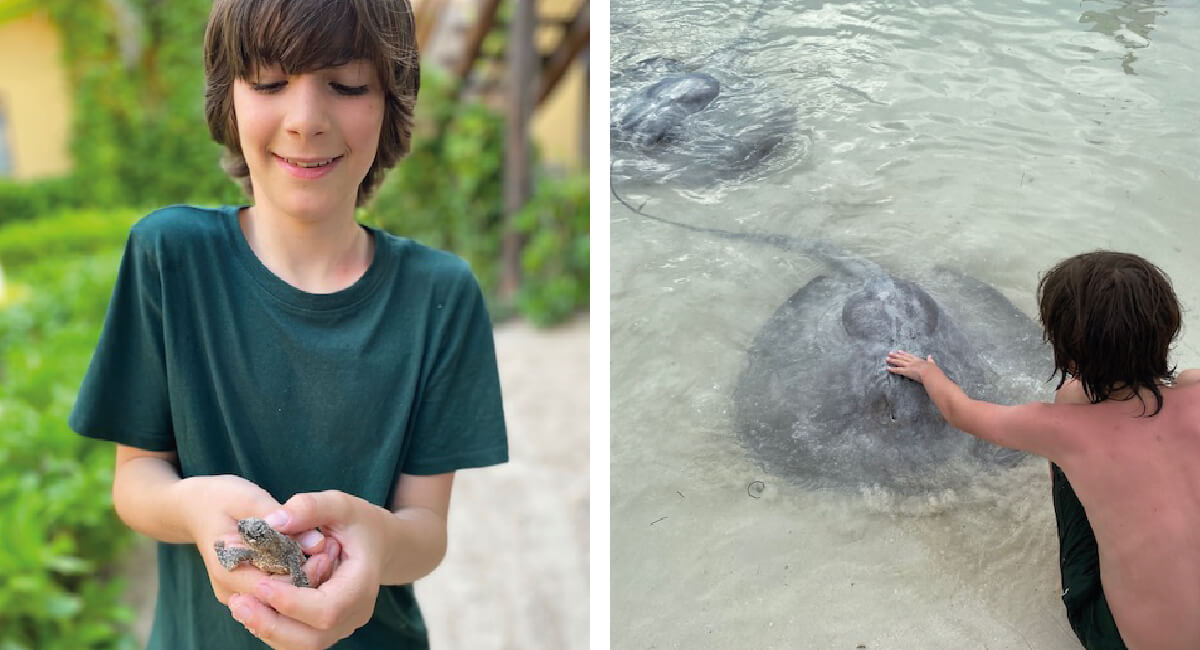 Family wildlife experience in Belize and Mexico - holiday photos summer 2021