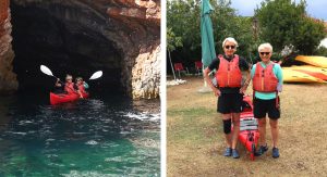 Croatia in photos - kayaking from Lopud Island to sea caves
