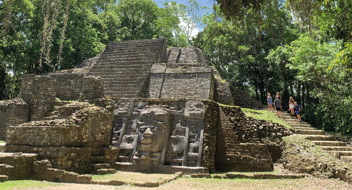 Mayan ruins Belize - photos from Belize summer holidays 2021 from Stubborn Mule travellers