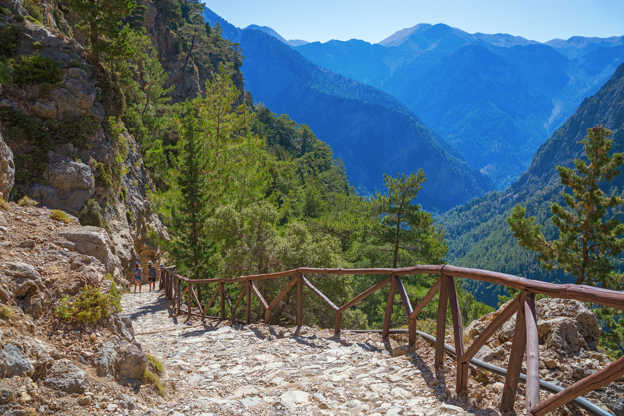 The Samaria Gorge - family activities in Crete