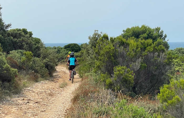 Cycling on the Pula Peninsula