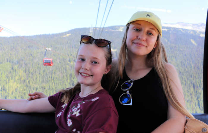 Peak 2 Peak Gondola ride - Whistler Mountain