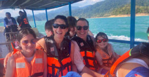 Southern Thailand family boat trip