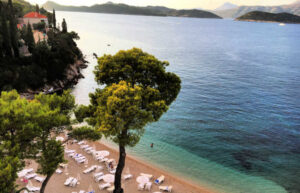 Where to stay in Croatia - island beach hotel