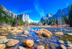 California itinerary image of Yosemite NP