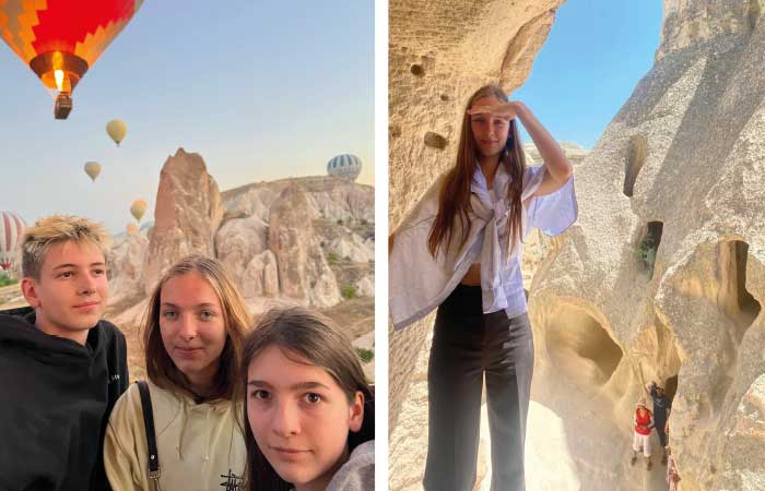 Kids on an activity holiday in Turkey's Cappadocia region