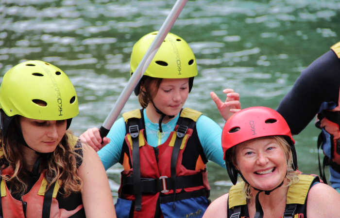 Rafting on Montenegro family holidays