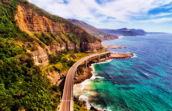 Grand Pacific coastal highway, family road trips in Australia