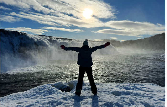 Waterfall Iceland with Kids itinerary