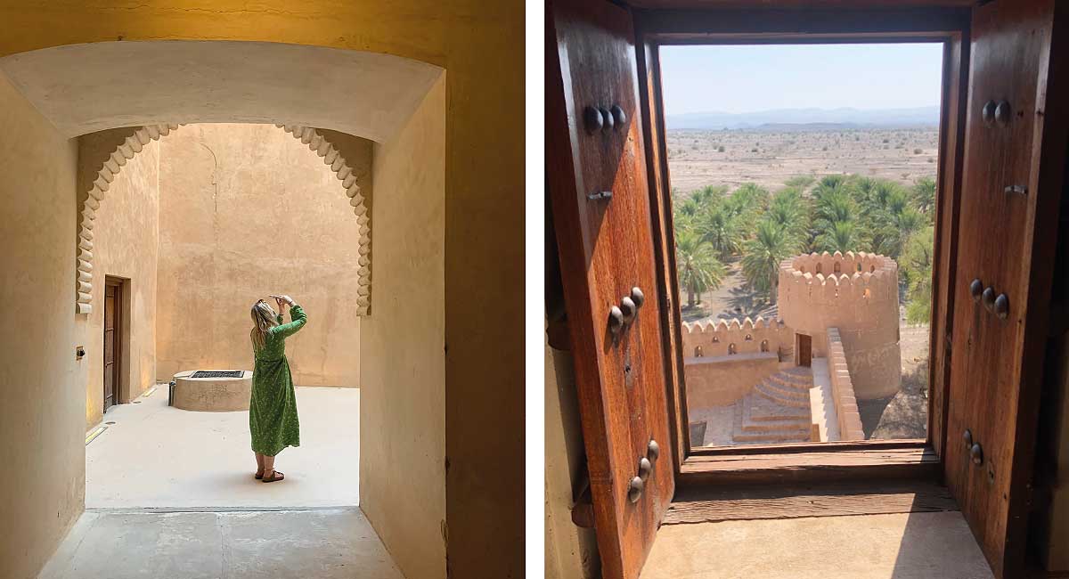 Jabrin Fort - combination of customer photos of Oman trip