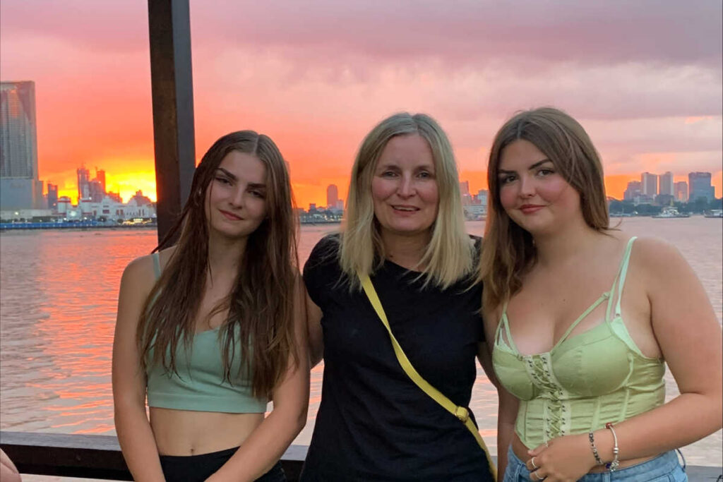 Stubborn Mule consultant with family in Singapore - staff holiday picks 2025