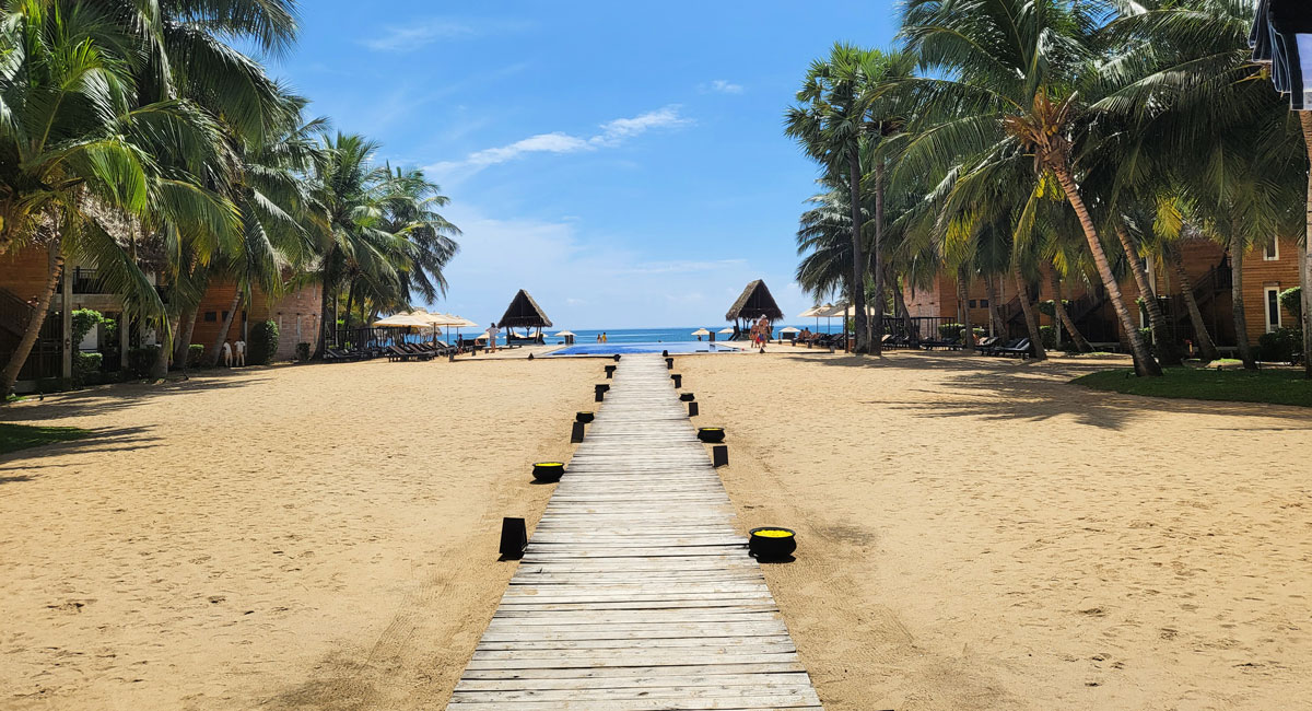 Beach resort Sri Lanka